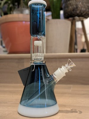 12.5" Beaker Base Matrix Showerhead Bong